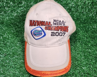 Vintage Y2K Nike Florida Gators 2007 National Champions Cap NCAA Final Four