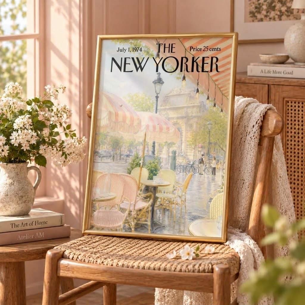 Vintage Paris Poster - Etsy
