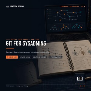 Manuale pratico di OpsLab per Git™: 7 laboratori di ripristino e gestione dei flussi di lavoro per amministratori di sistema