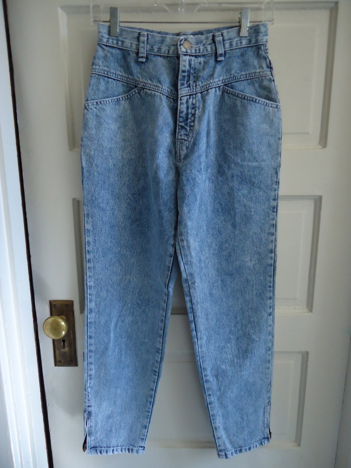 Vintage 80s CRISTINA Brand Mom Jeans High Waist Sz 26 - Etsy