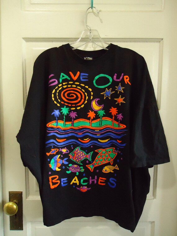 Vintage 80s Art By Design Zone Brand SAVE Our BEAC