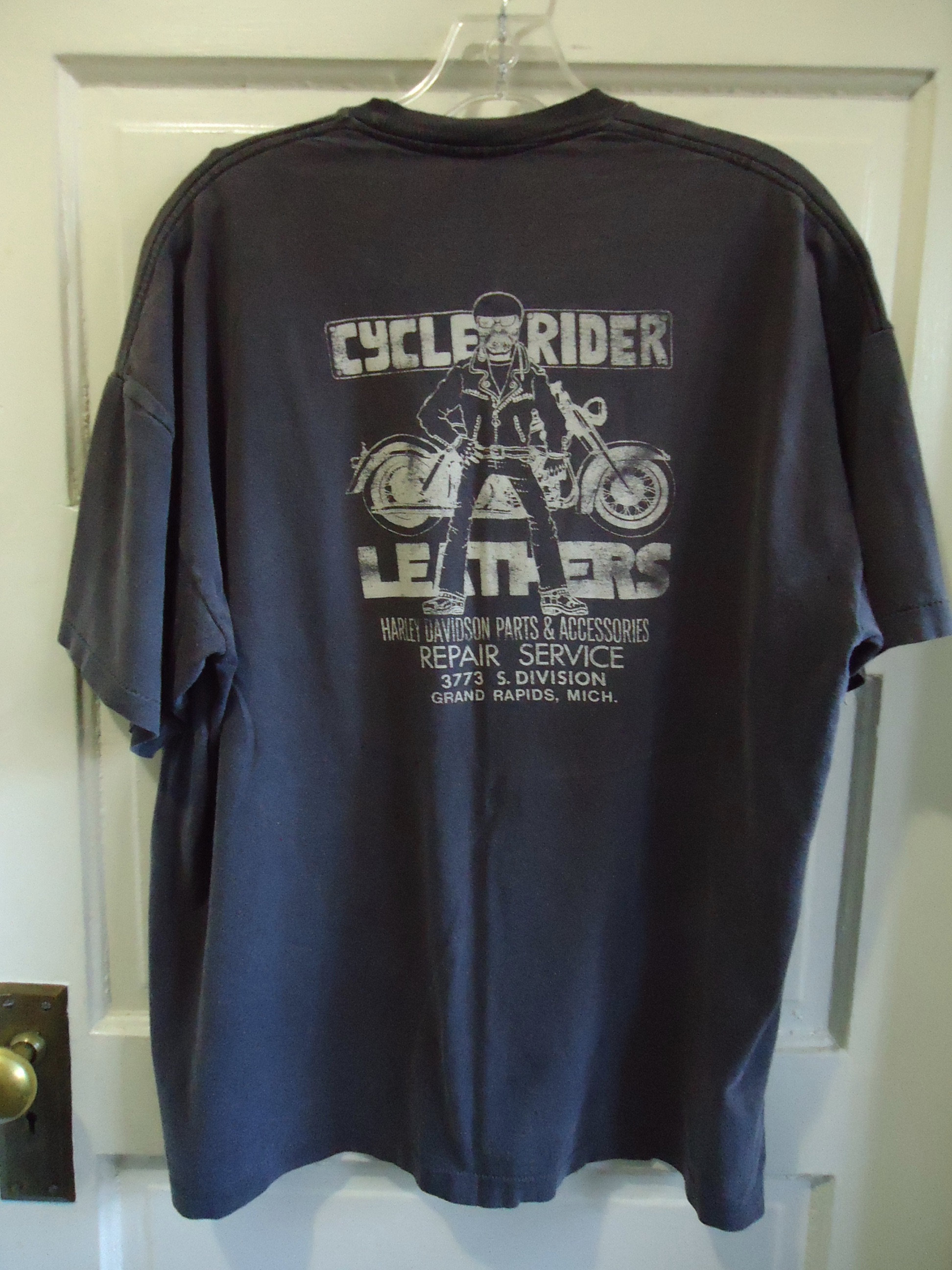 Vintage 80s HARLEY Davidson Graphic T Shirt V-twin Holoubek