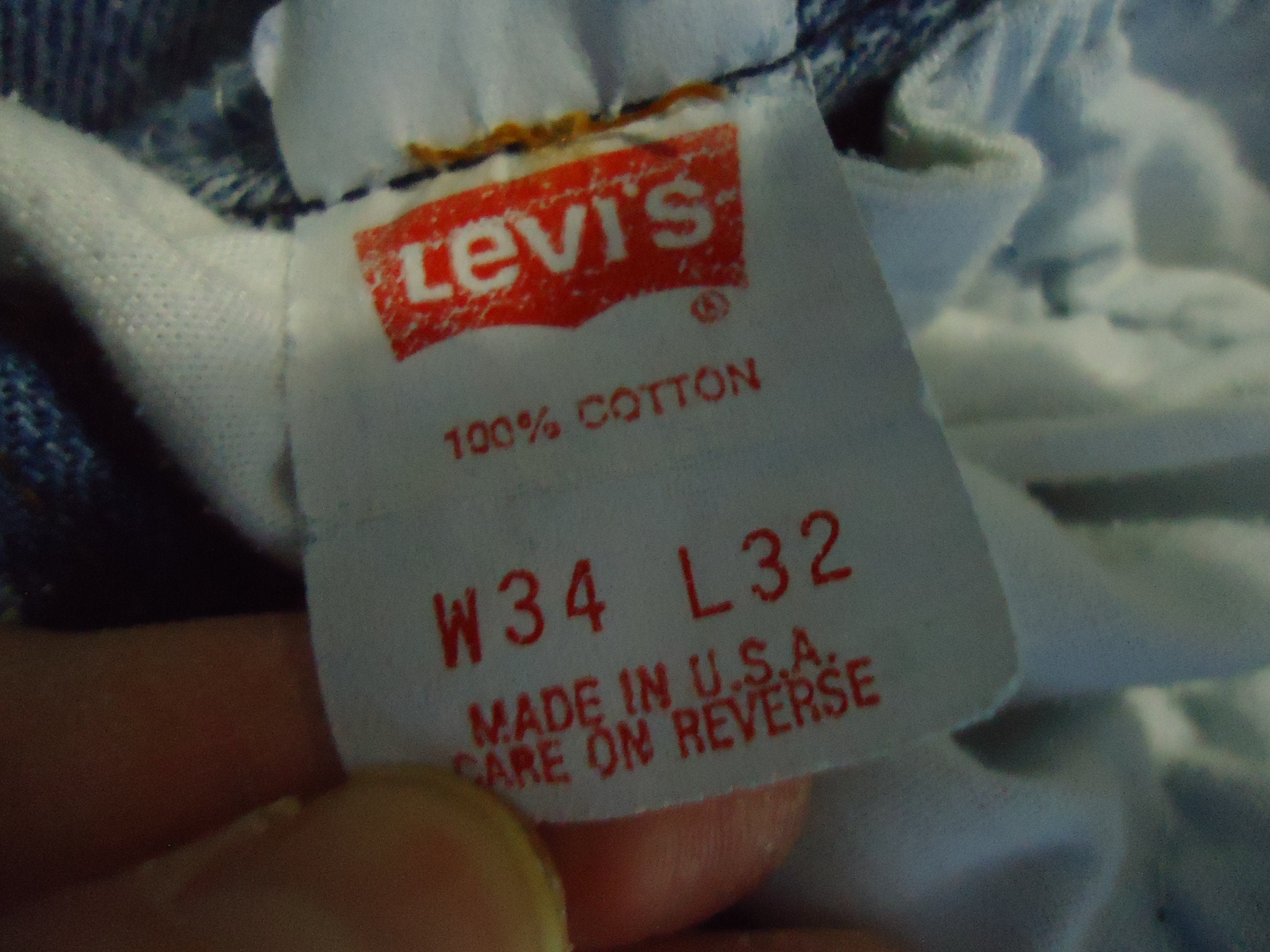 Vintage 90s LEVI 501 Xx Made in USA Classic Buttonfly Denim Jeans