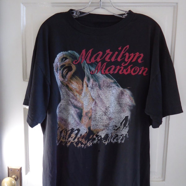 RESERVED for Bri Do Not Buy Vintage 90s MARILYN Manson Sweet Dreams T Shirt sz l/xl