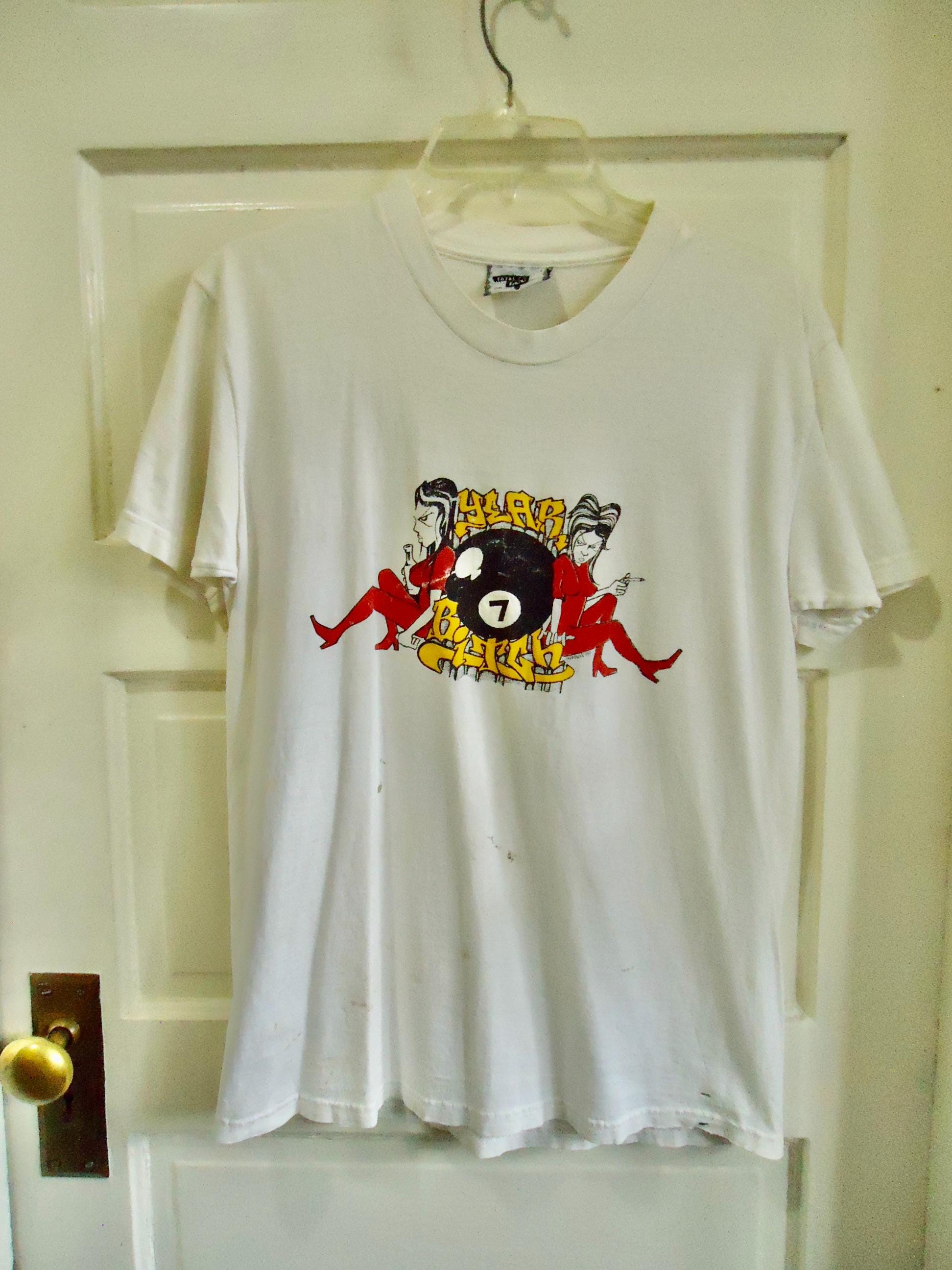 【希少】 80s ヴィンテージ BITCH メッセージ プリント Tシャツ 希少】 80s ヴィンテージ BITCH メッセージ プリント Tシャツ 低 価格