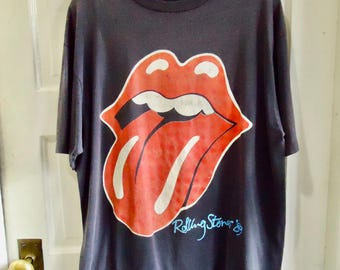 Vintage 1989 Rolling Stones Tour T-shirt 50/50 the North American