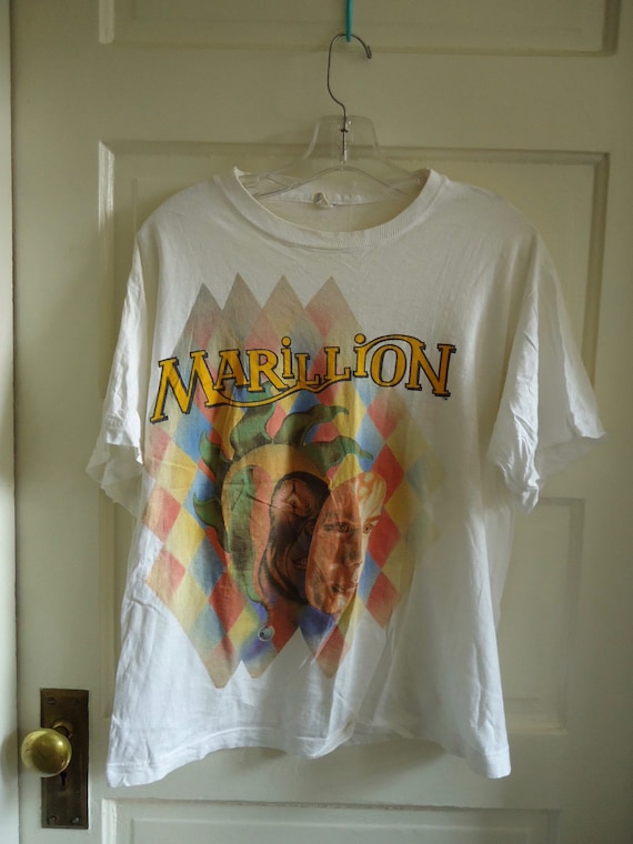 Vintage 80s MARILLION Band Distressed Tour T Shirt sz M - Etsy France