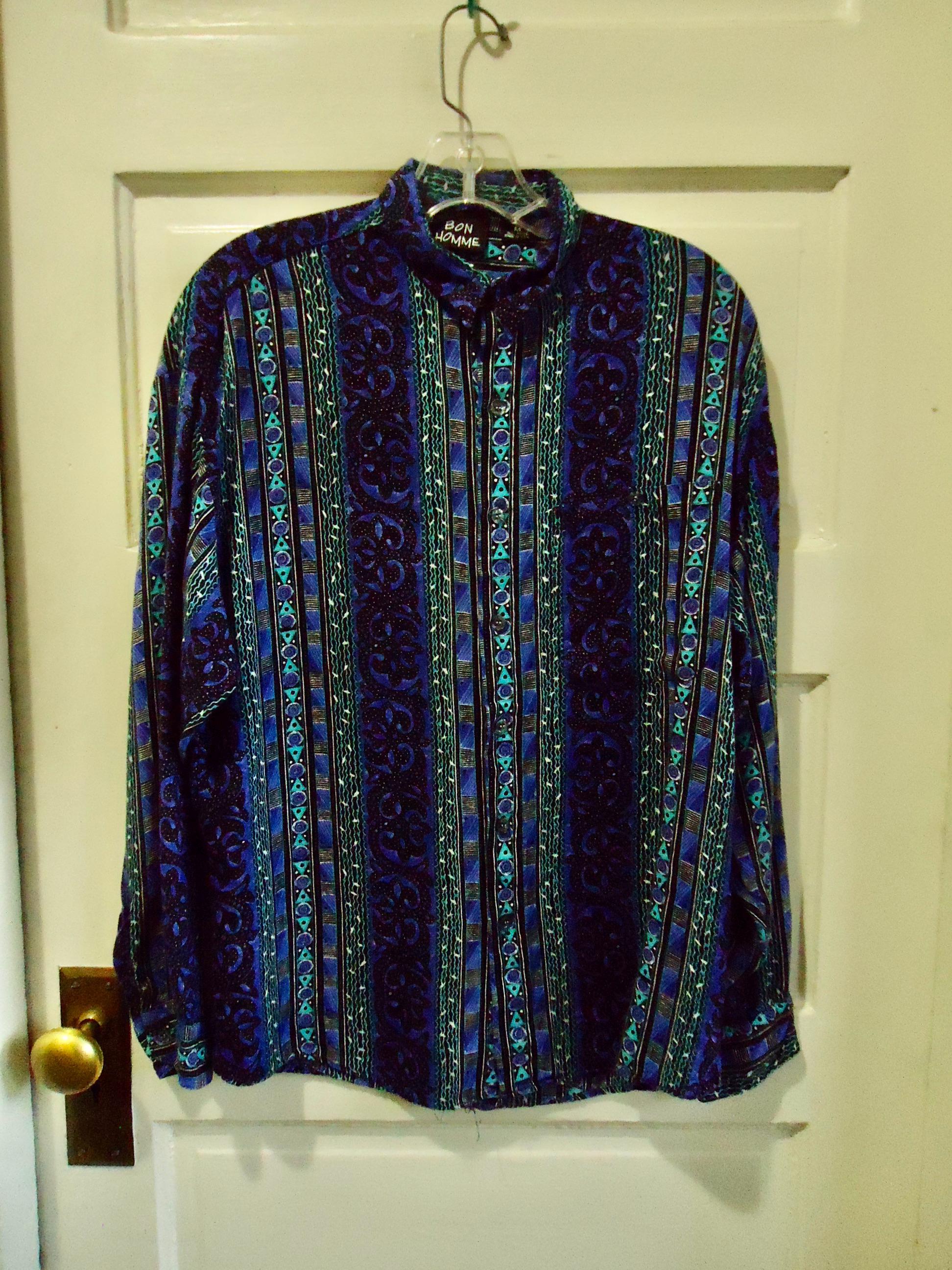 Vintage Rayon Shirt - Etsy