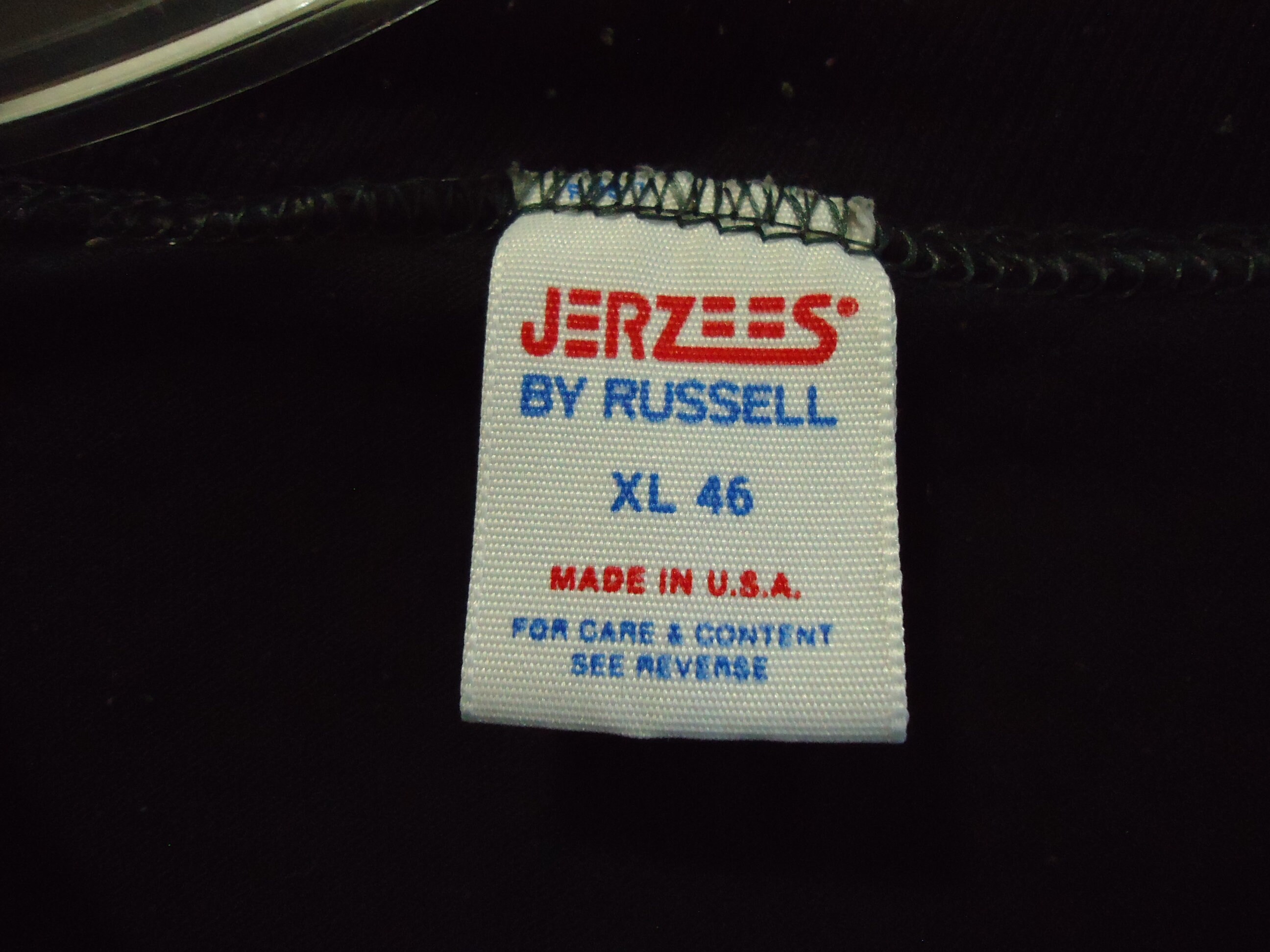 Vintage 80s Jerzees Tag HARLEY DAVIDSON Bike Shop T Shirt 50/50 Sz
