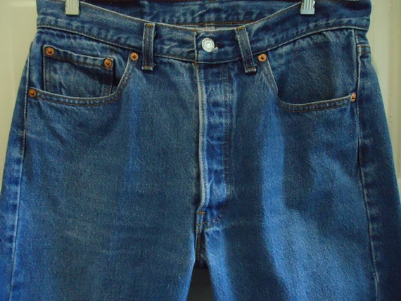 Vintage 90s LEVI 501 Xx Made in USA Classic Buttonfly Denim Jeans