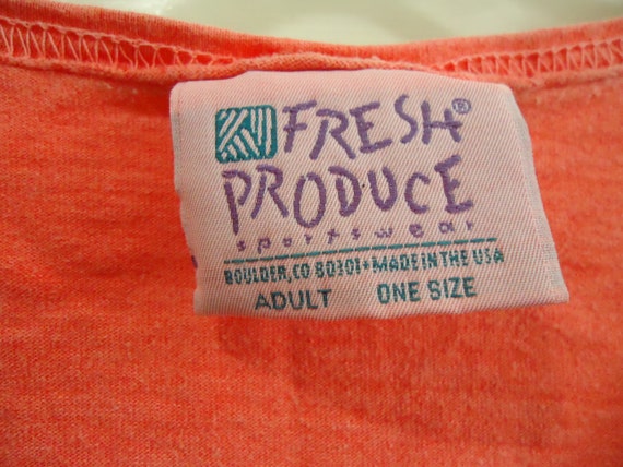 Vintage 90s FRESH PRODUCE Brand Catalina Island N… - image 3