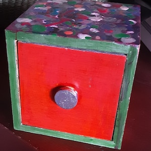 Hand painted box