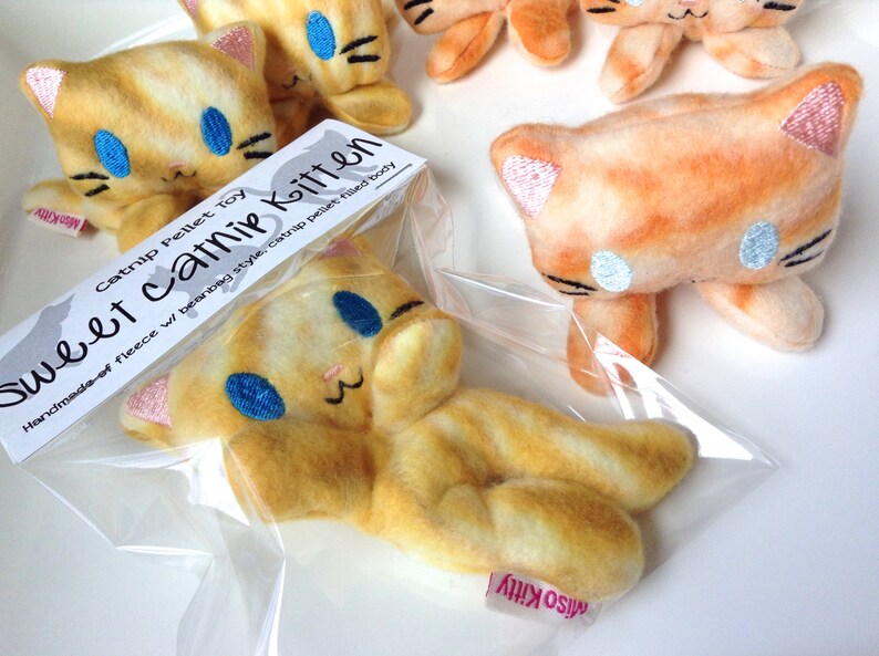 Catnip Kitten Handmade Cat Toy Gift For New Cat Cat Toys Etsy