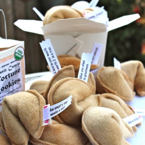 Cat Fortune Cookies | Gift for New Cat | Catnip Toys | Organic Catnip | Cat Toys | Fortune Cookies | Gift For Pet Lover