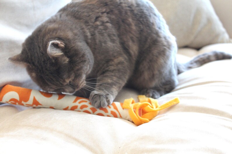 Christmas Cat Toy Bunny Kick Cat Toy Organic Catnip Toy Etsy