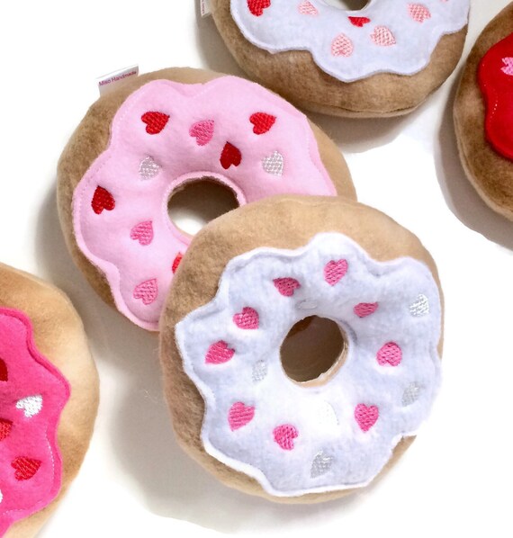 squeaky donut dog toy