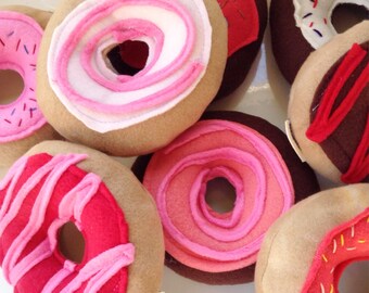 Custom Dog Toy | Squeaky Donut | Dog Toys | Donut | Toy for New Puppy | Dog Toy | Donut Toy | Gift for Dog Lover | Dog Gift