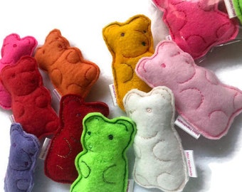 Catnip Gummy Bears | Organic Catnip Toys | Cat Toys | Gummy Bear | Catnip Bear | Cat Candy | Catnip | Cat Gummy Bears | Catnip Gift