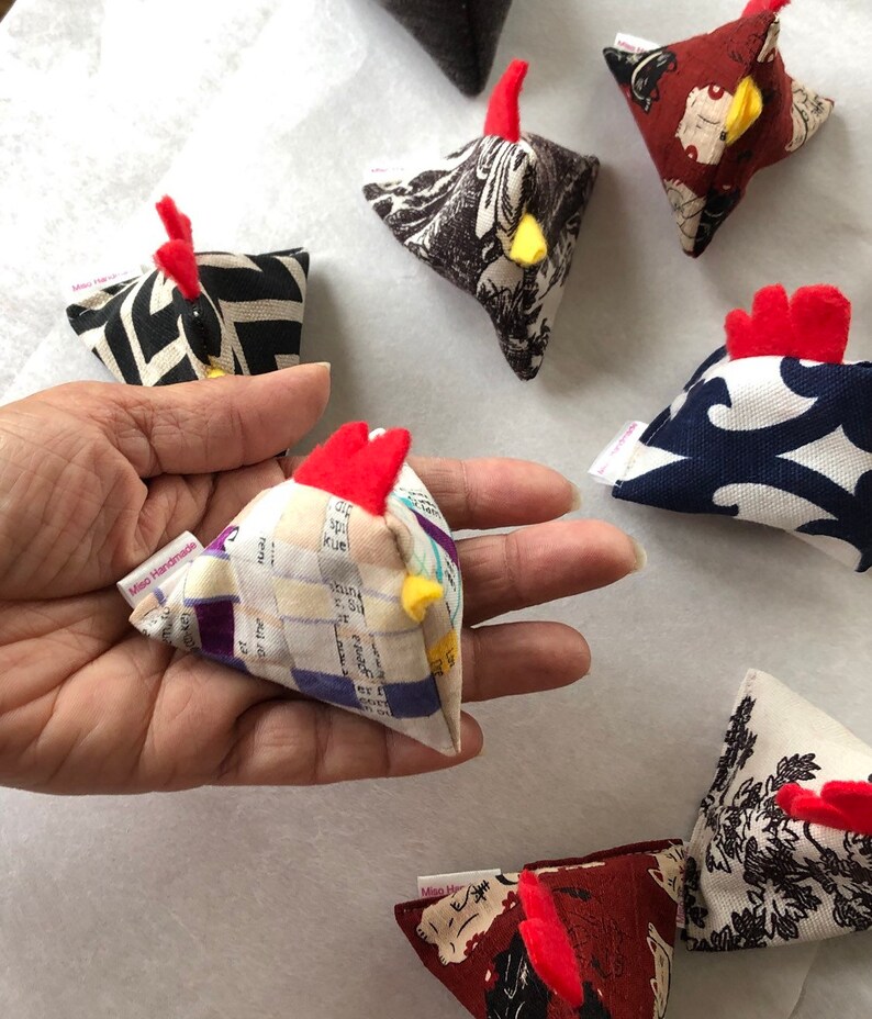 Cat Toys Catnip Chickens Organic Catnip Toys Chicken Cat Etsy