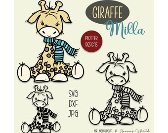 Plotter file Janeas World Giraffe Milla