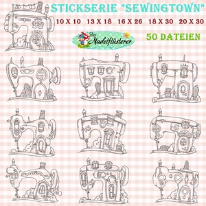 Digital embroidery series Sewingtown 10x10 - 20 x 30 cm (4x4 - 8x12&quot;) embroidery frame