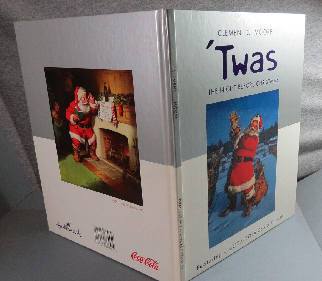 Hallmark Twas the Night Before Christmas Coca Cola Santa Tribute