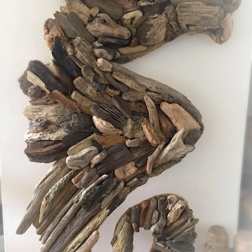 Large Driftwood Wall Art Beach Home Decor Nautical Theme Etsy