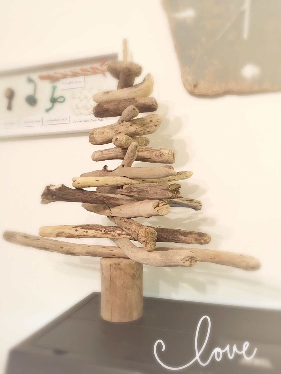 Driftwood Tree Driftwood Christmas Tree Isle of Wight Beach Etsy