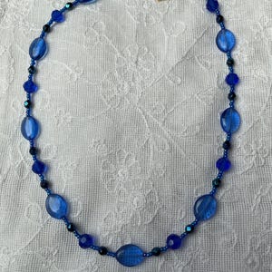 DeepBlue Lagoon Beaded Necklace