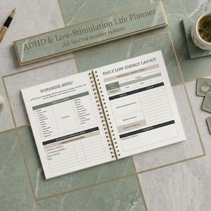 ADHD & Low-Stimulation Life Planner