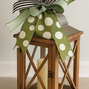 Spring Wreath Bow, Sage Green Fall Bow, Farmhouse Lantern Bow, Flag Bow, Rustic Wreath Bow, Everyday Wreath Bow, Door Hanger Bow
