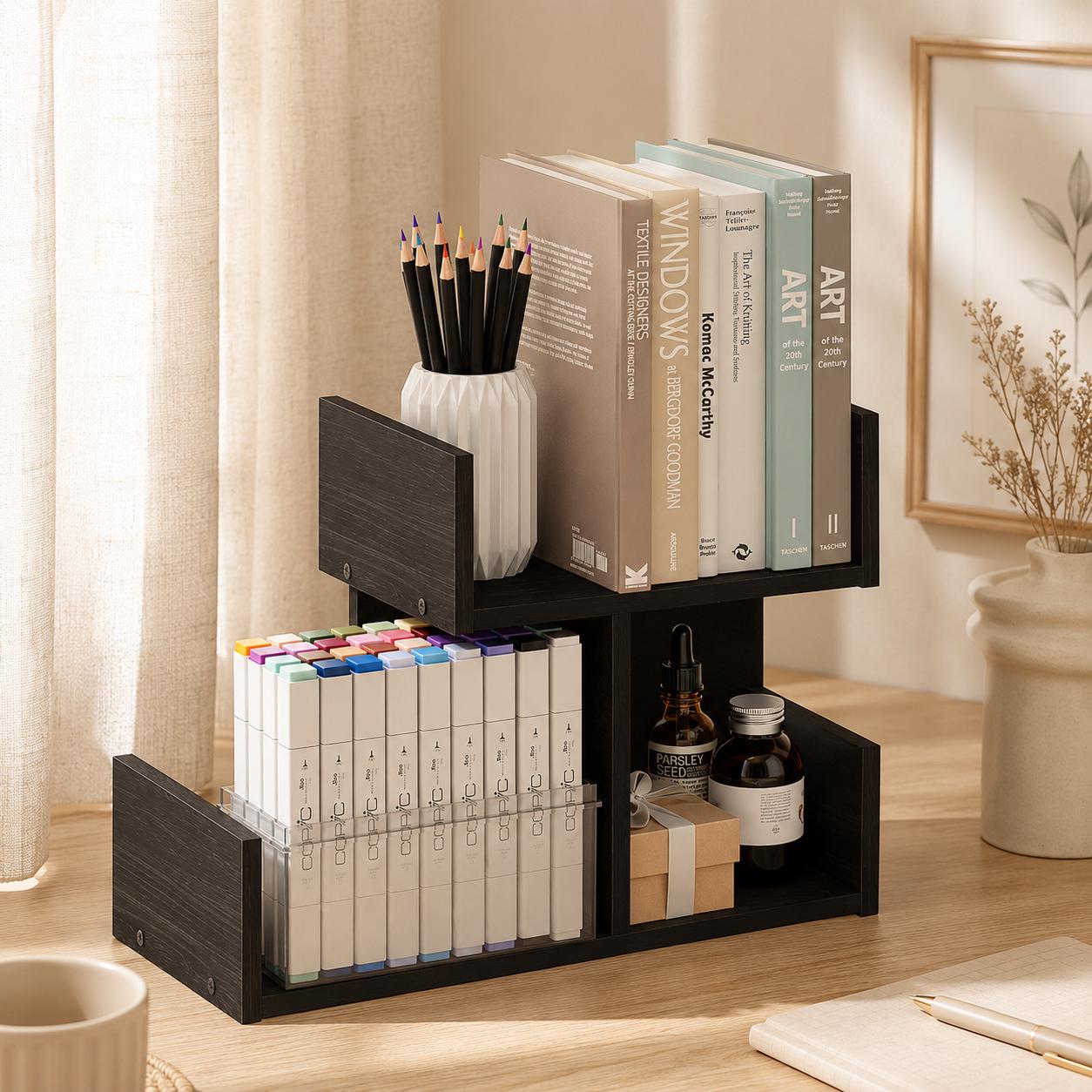 Vintage Rotating Book Shelf - Etsy