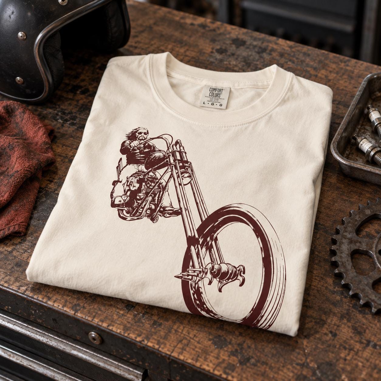 Vintage Chopper T Shirts - Etsy