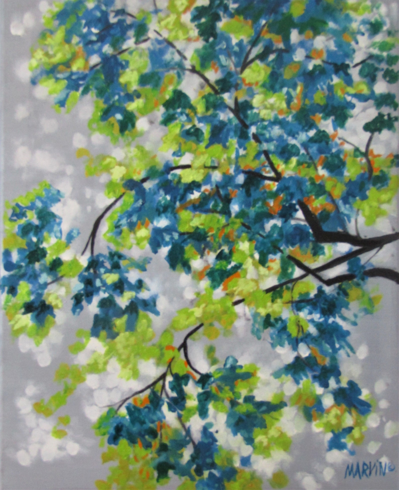 Original Oil Painting Sunday in the Park 16 X 20 Inches Top Selling