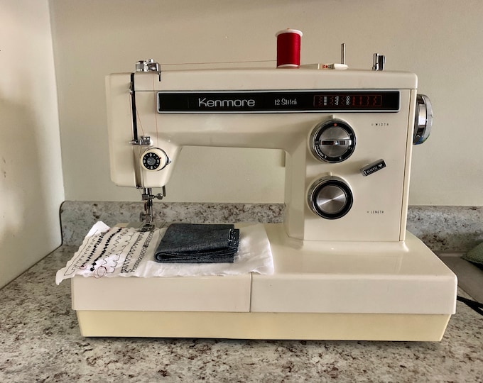 Kenmore 12 Stitch Sewing Machine Etsy