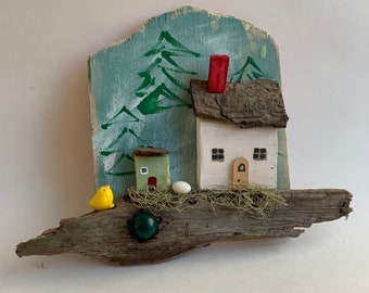 Driftwood Cottage  Reclaimed Wood Natural Gift