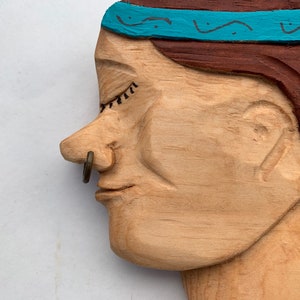 Mermaid, Wood Mermaid, Folk Art Mermaid, Maine Made