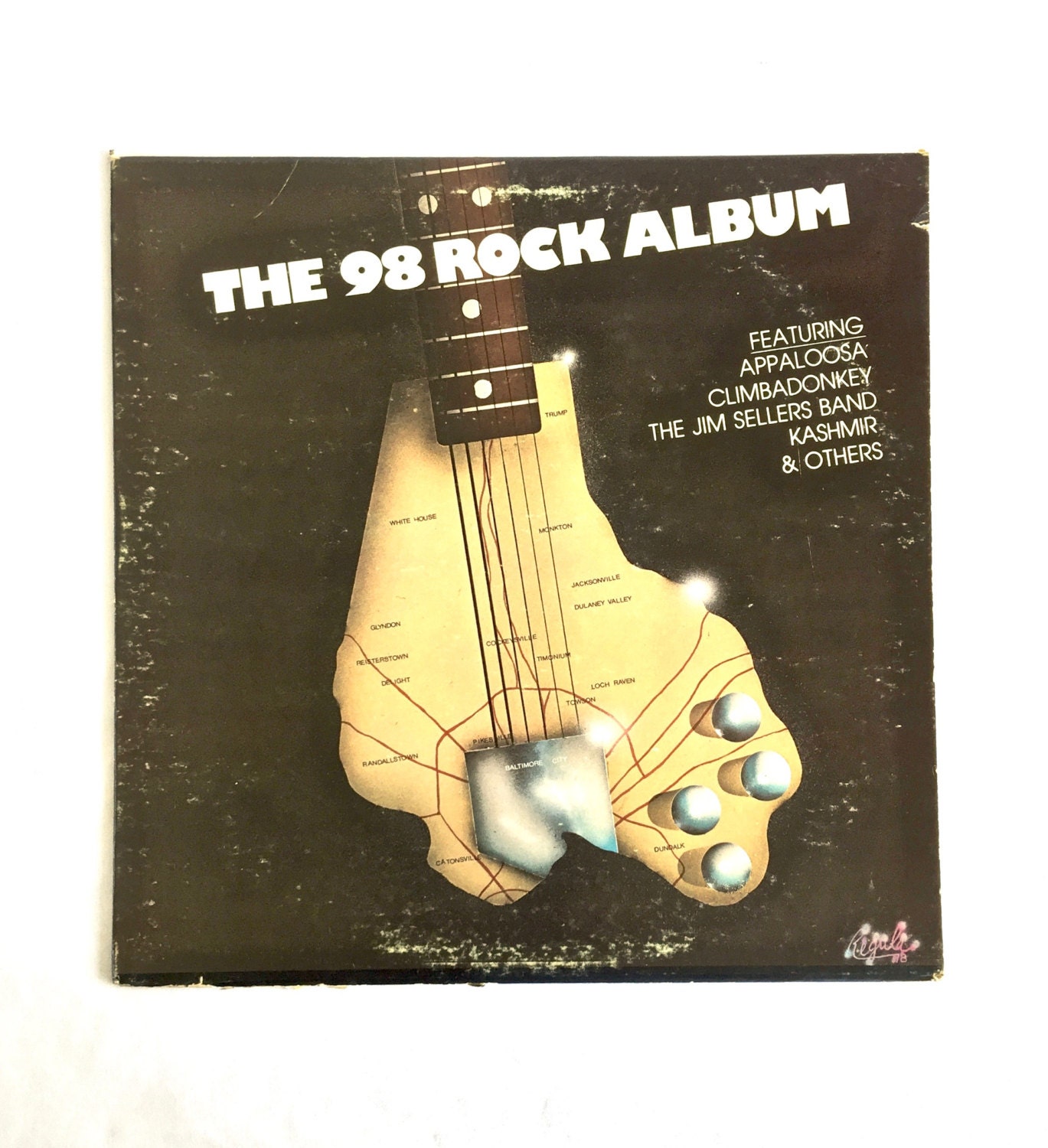 El 98 Rock Album 1978 WIYY Baltimore con plancha original en - Etsy España
