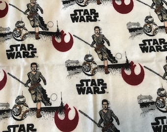 Star Wars Flannel Fabric,  Star Wars Character Fabric 3/4 Yard 100% cotton flannel fabric