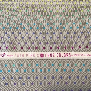 Tula Pink’s True Colors Hexy Rainbow Free Spirit Yardage