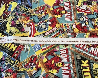 Marvel Comic Hero Character Fabric Yard 100% cotton fabric