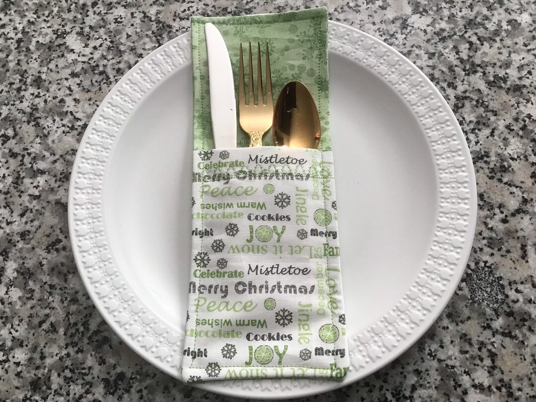 Cutlery Pouches Flatware Pouch Cutlery Holder Silverware Etsy