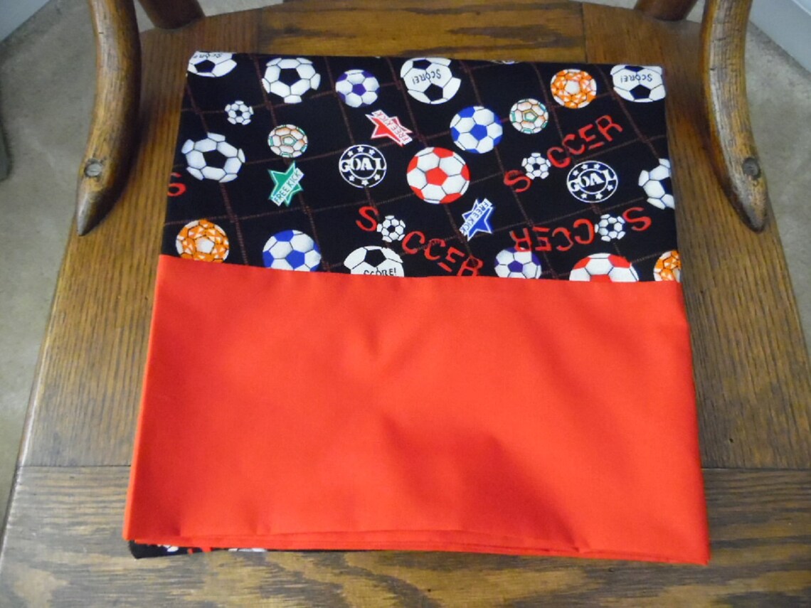 Pillow Case Soccer Ball Pillow Case for a King Size Pillow Etsy