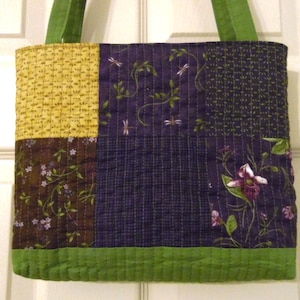 Quilted Tote Bag, Diamond Quilted Bag - Etsy