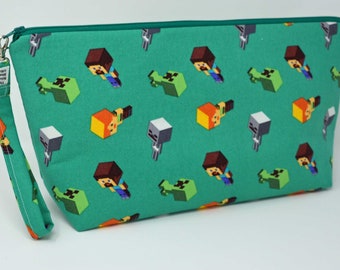 Minecraft print project bag