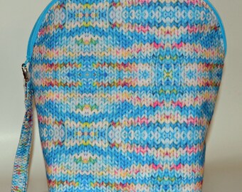 Designer Knit Purl 716 print project bag