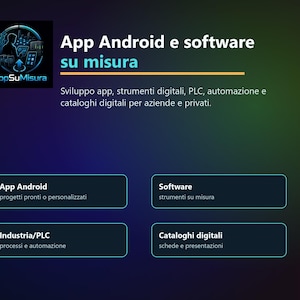 Anpassade Android-appar och anpassad programvara - apputveckling, digitala kataloger och industriell digitalisering