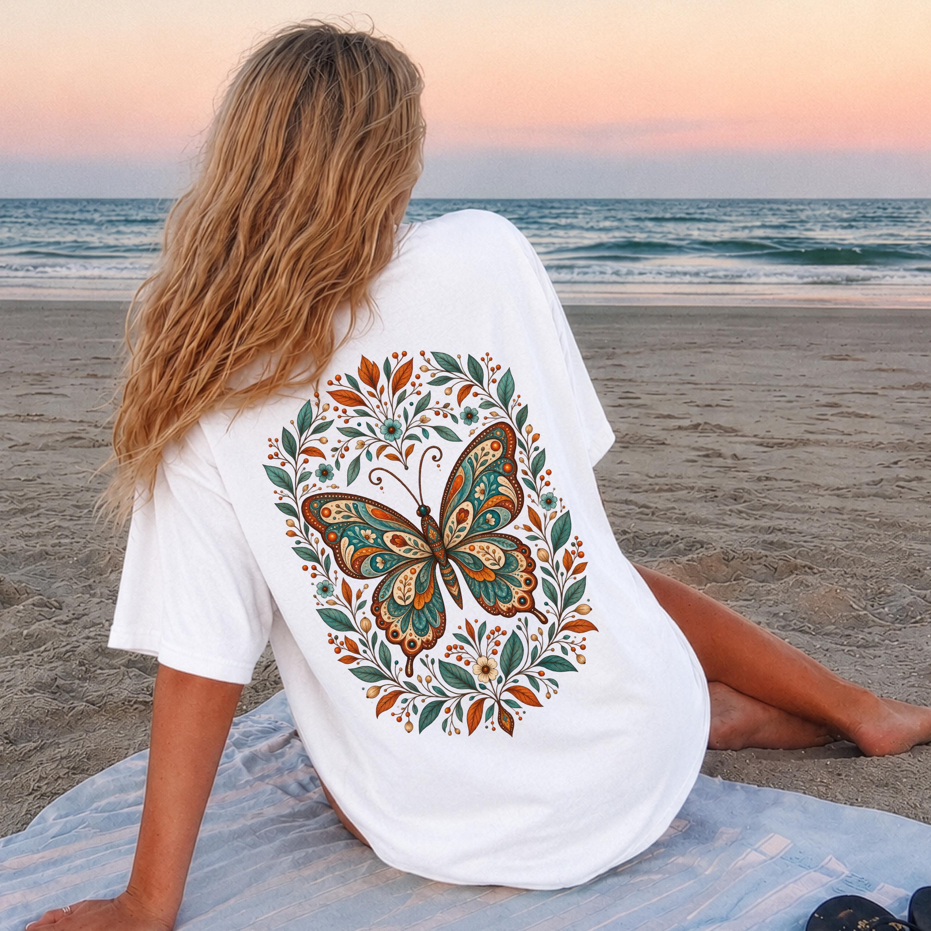 Butterfly Wings Back of Tshirt - Etsy