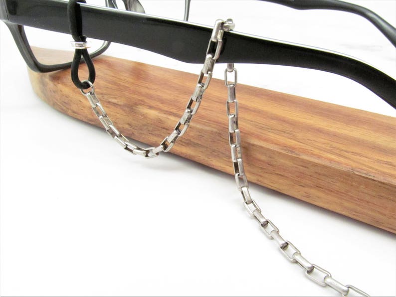 Silver and Copper Eyeglass Chains Pair Glasses Chain Etsy