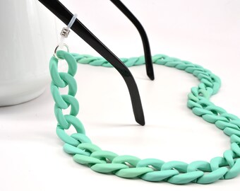 FUN Chunky Glasses Chain; eyeglass chain; reading glasses necklace holder; glasses leash; reading glasses holder